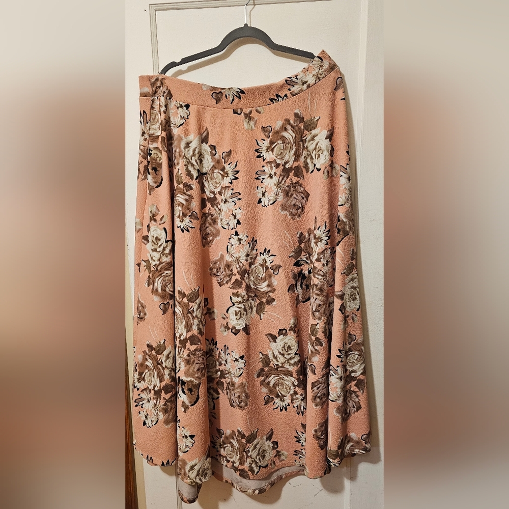 Floral Print Skirt